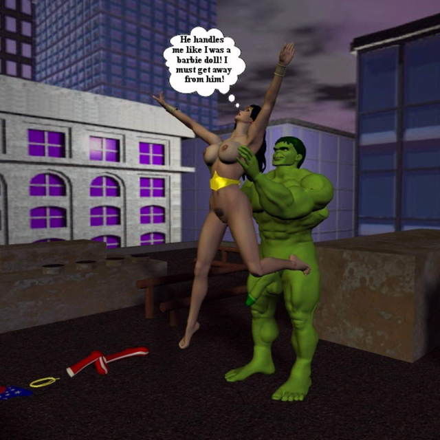 [Shade] The Incredible Hulk Versus Wonder Woman page 19