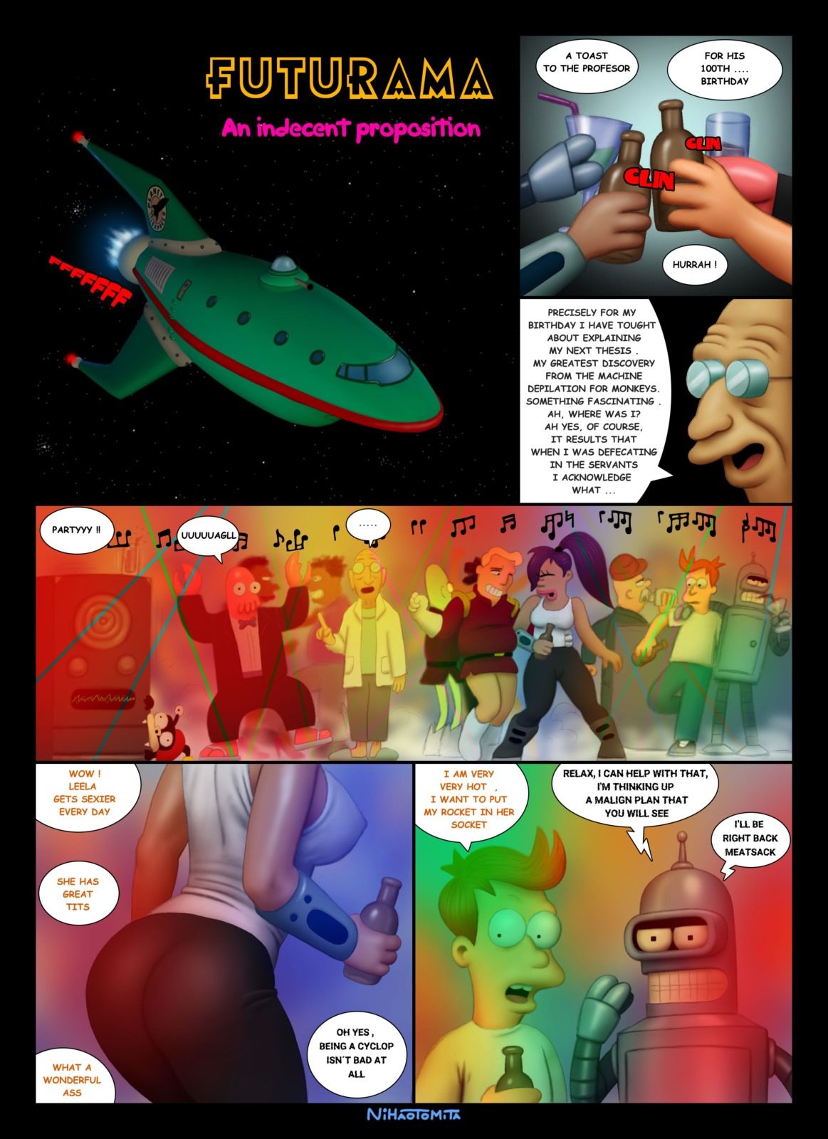 [nihaotomita] Futurama - An indecent proposition page 1