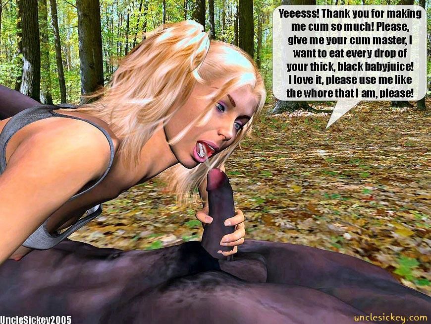 Heather Running - UncleSickey 3D Interracial page 19