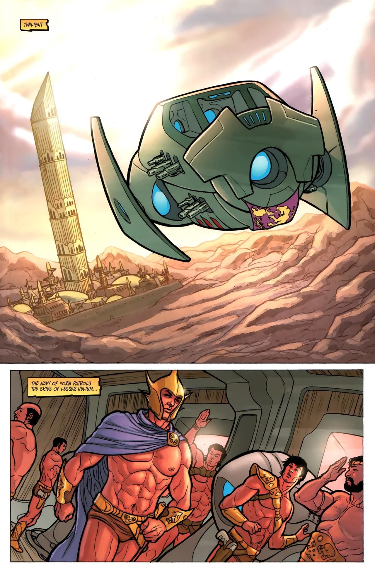 Warlord of Mars - Dejah Thoris, Battle page 4