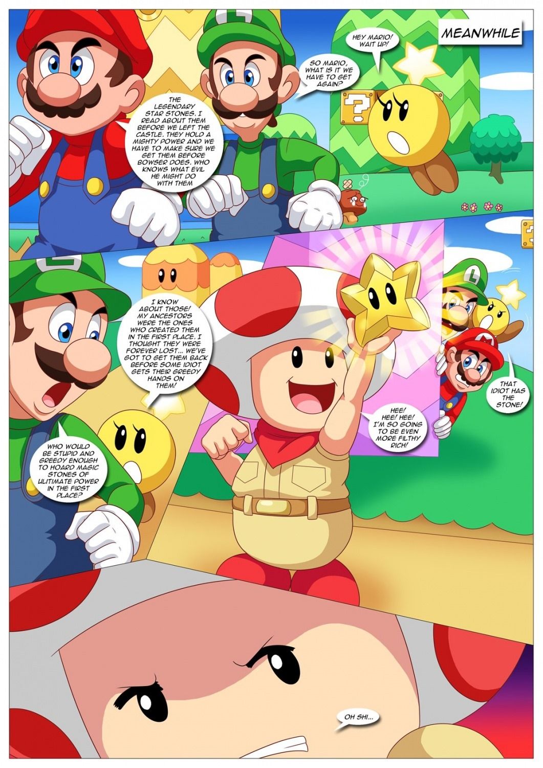 [Palcomix] When the Bros are Away, Mario page 8