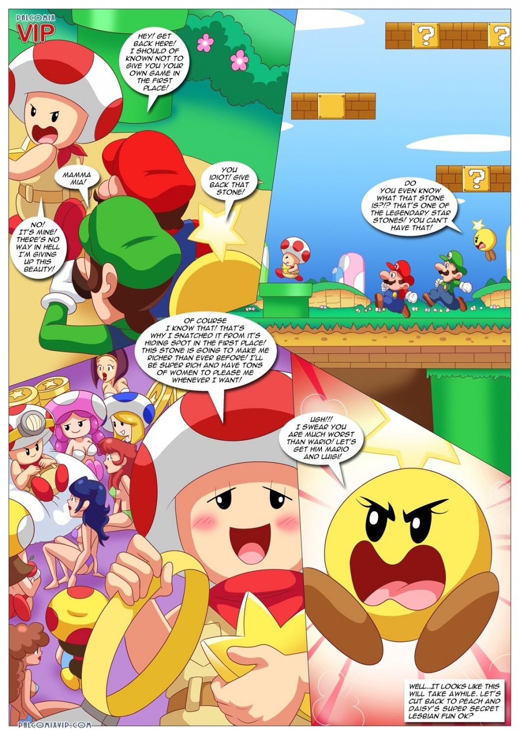[Palcomix] When the Bros are Away, Mario page 9