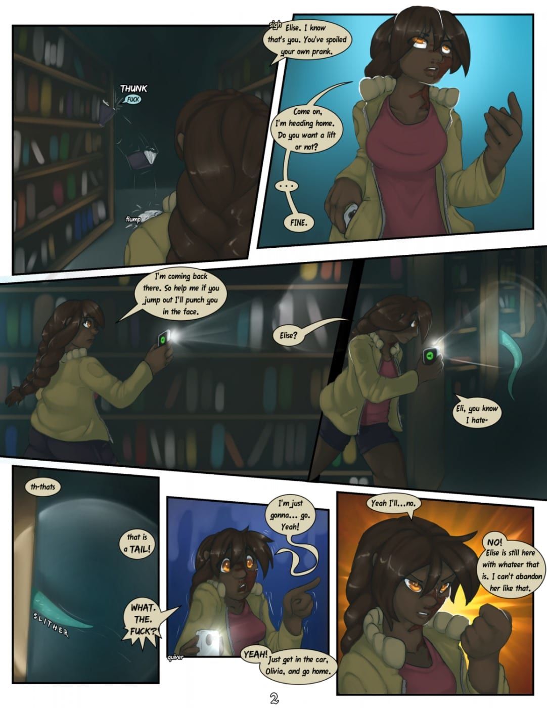 Draekos - Turning Pages 2, Furry Cartoon page 3