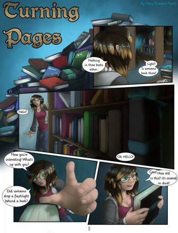 Draekos - Turning Pages, Furry Cartoon cover