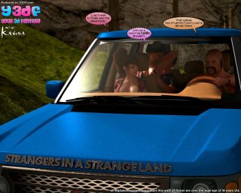 Strangers in a StrangeLand - Y3DF-3D Incest cover