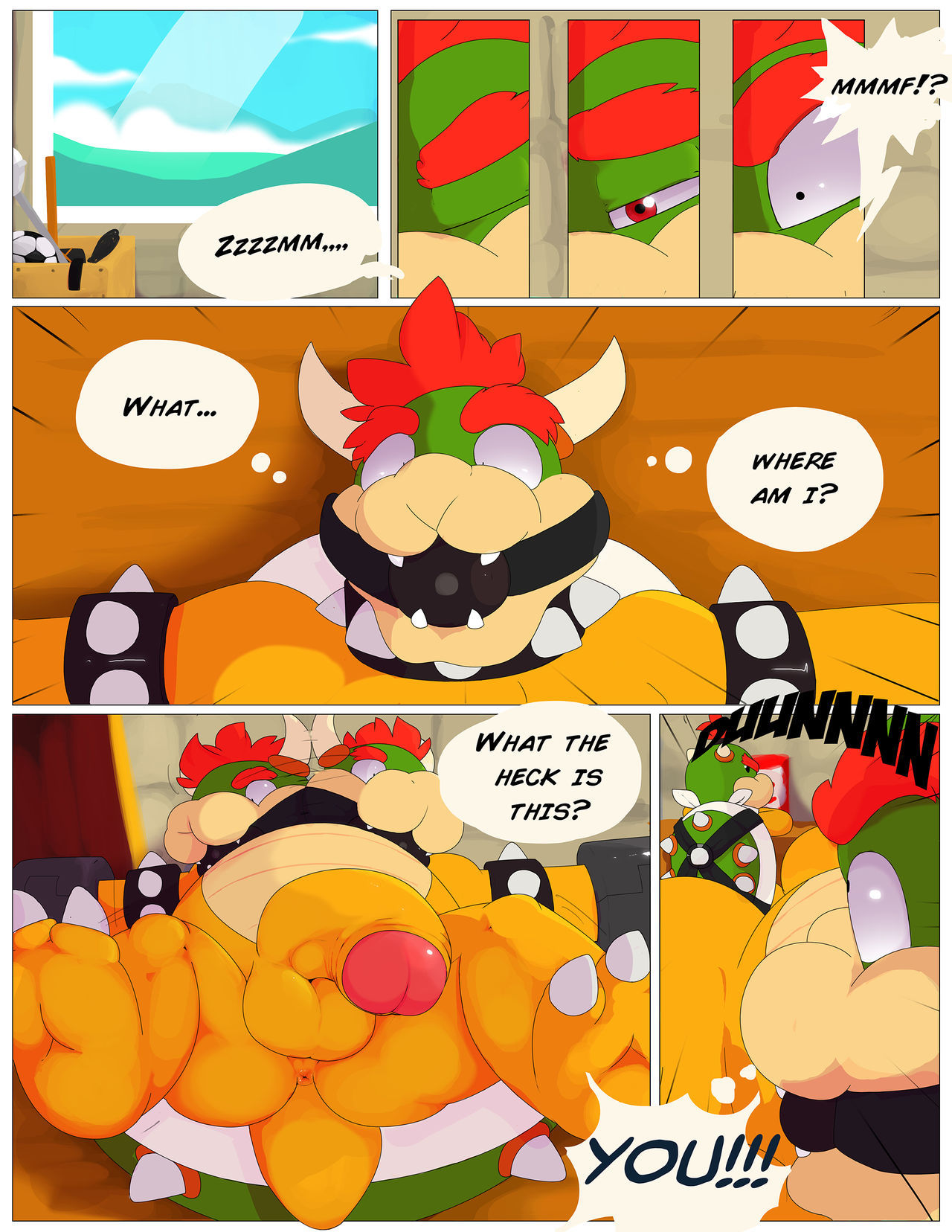 Family Bonding - Super Mario Brothers page 1