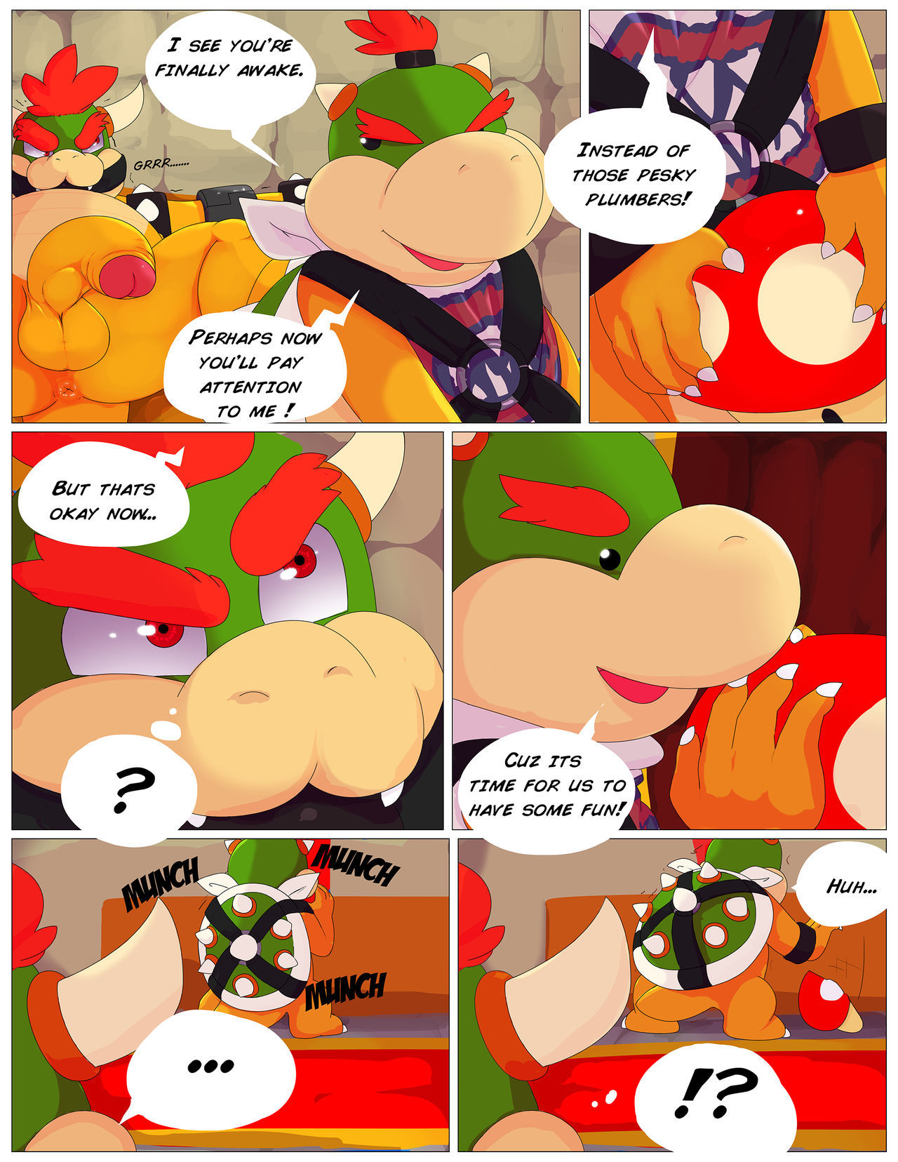 Family Bonding - Super Mario Brothers page 2