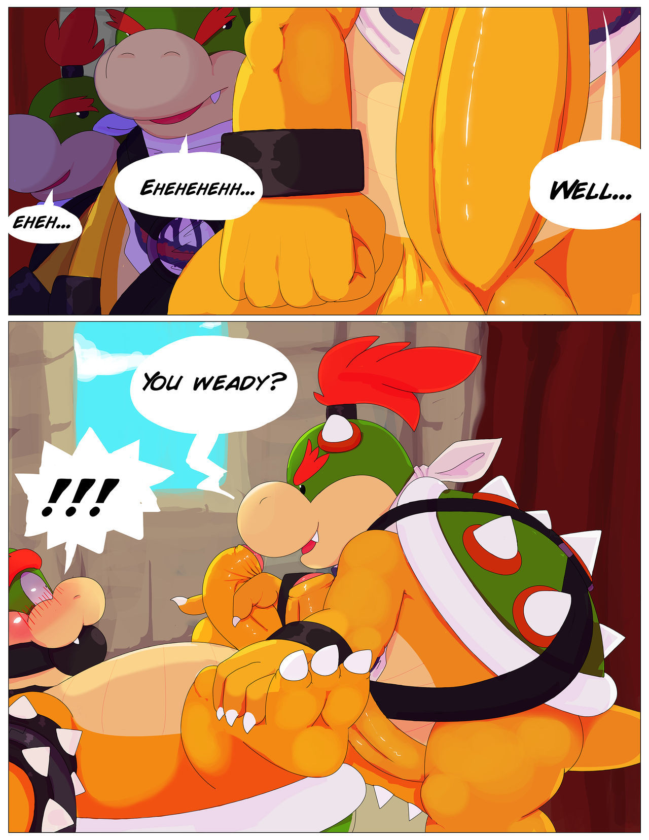 Family Bonding - Super Mario Brothers page 3