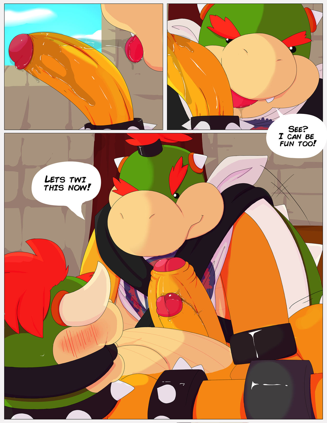 Family Bonding - Super Mario Brothers page 6