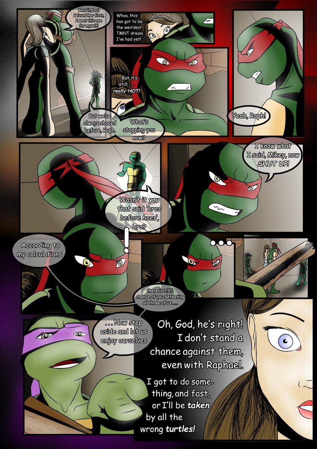 Teenage Mutant Ninja Turtles - Mating Season page 7