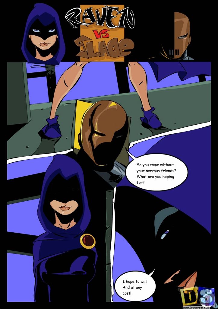 [Okunev] Drawn-Sex - Raven Vs Slade page 1