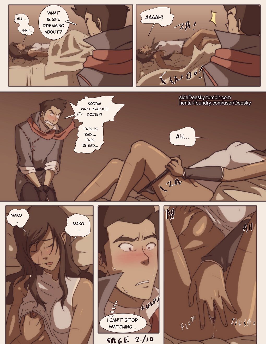 The Legend of Korra Dreaming page 2