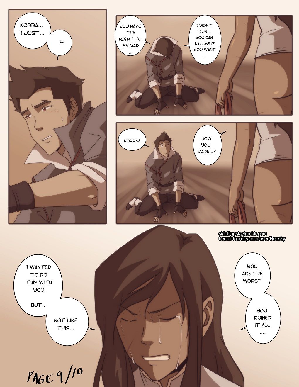 The Legend of Korra Dreaming page 9