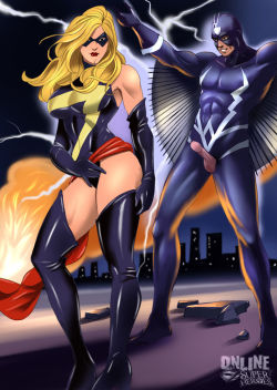 Black Bolt vs Miss Marvel - Sexual experience!