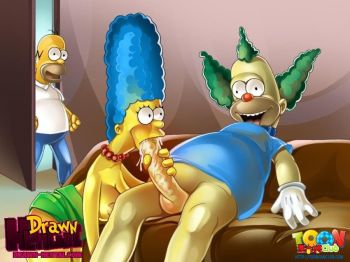 Porno Orgy In The House Simpsons cover