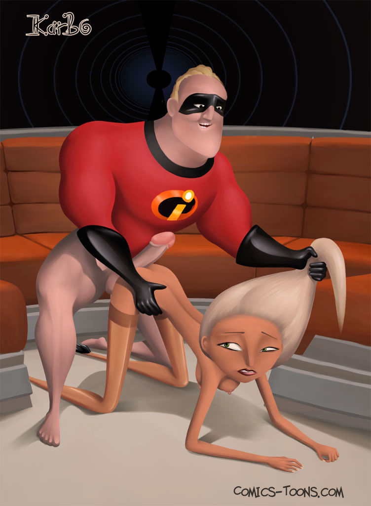 The Incredibles - Mirage and Bob Parr page 8
