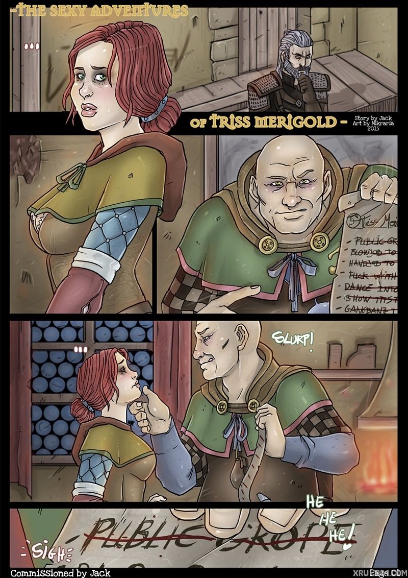 The Sexy Adventures - Triss Merigold page 1
