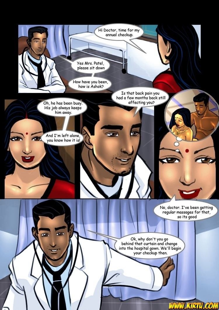 Savita Bhabhi 7 - Doctor Doctor, Kirtu page 3