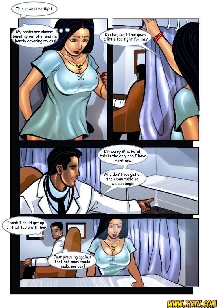 Savita Bhabhi 7 - Doctor Doctor, Kirtu page 5