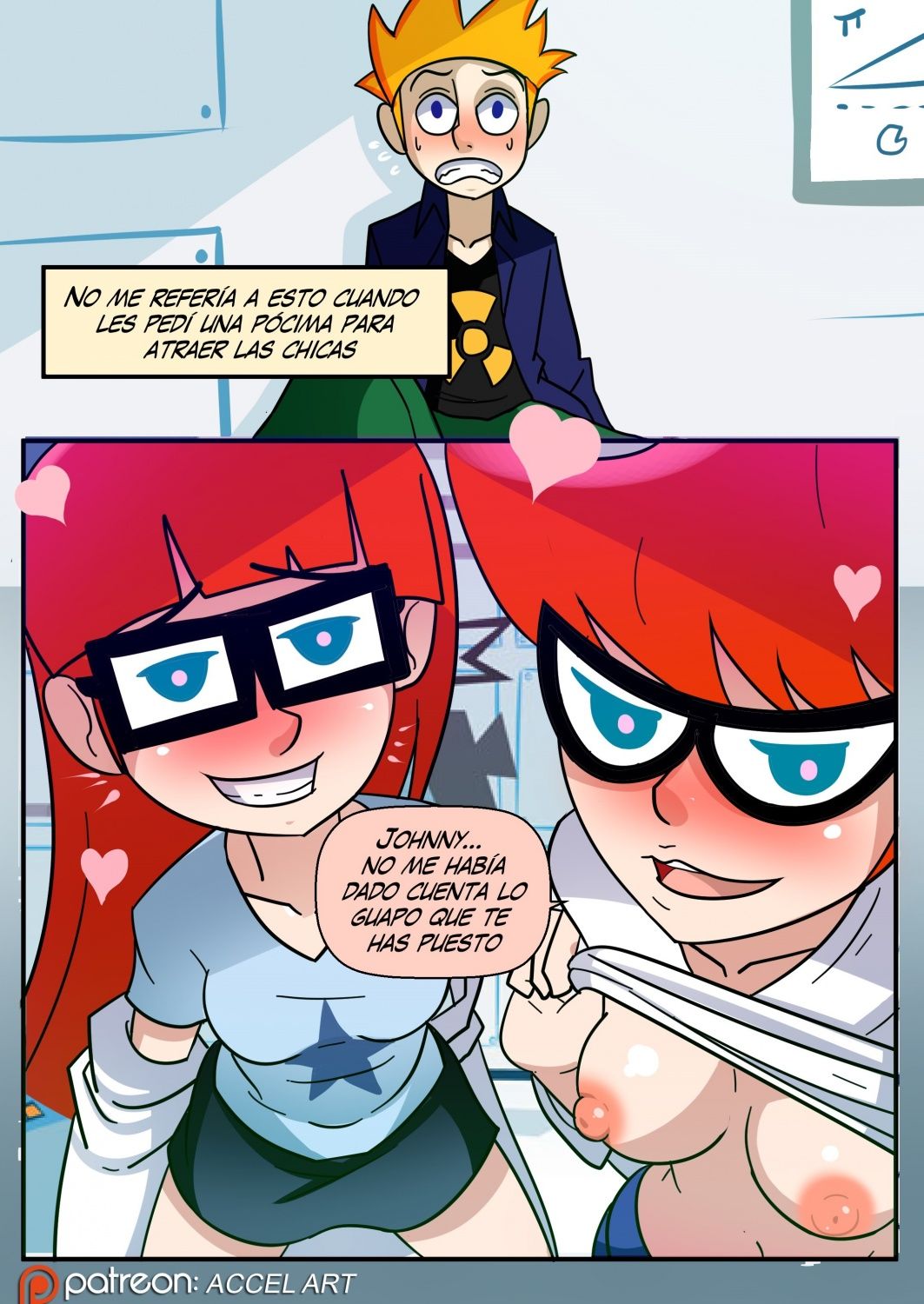 [Accel Art] Johnny Sex (Johnny Test) page 2