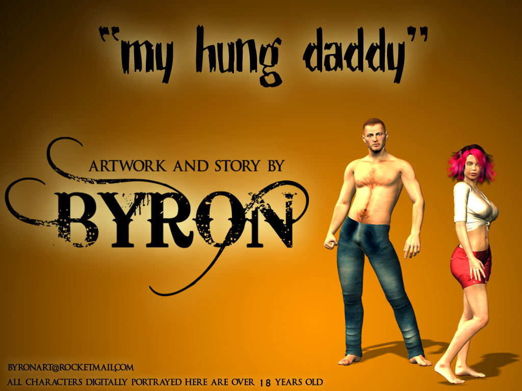 Byron - My hung daddy, 3D Incest page 1