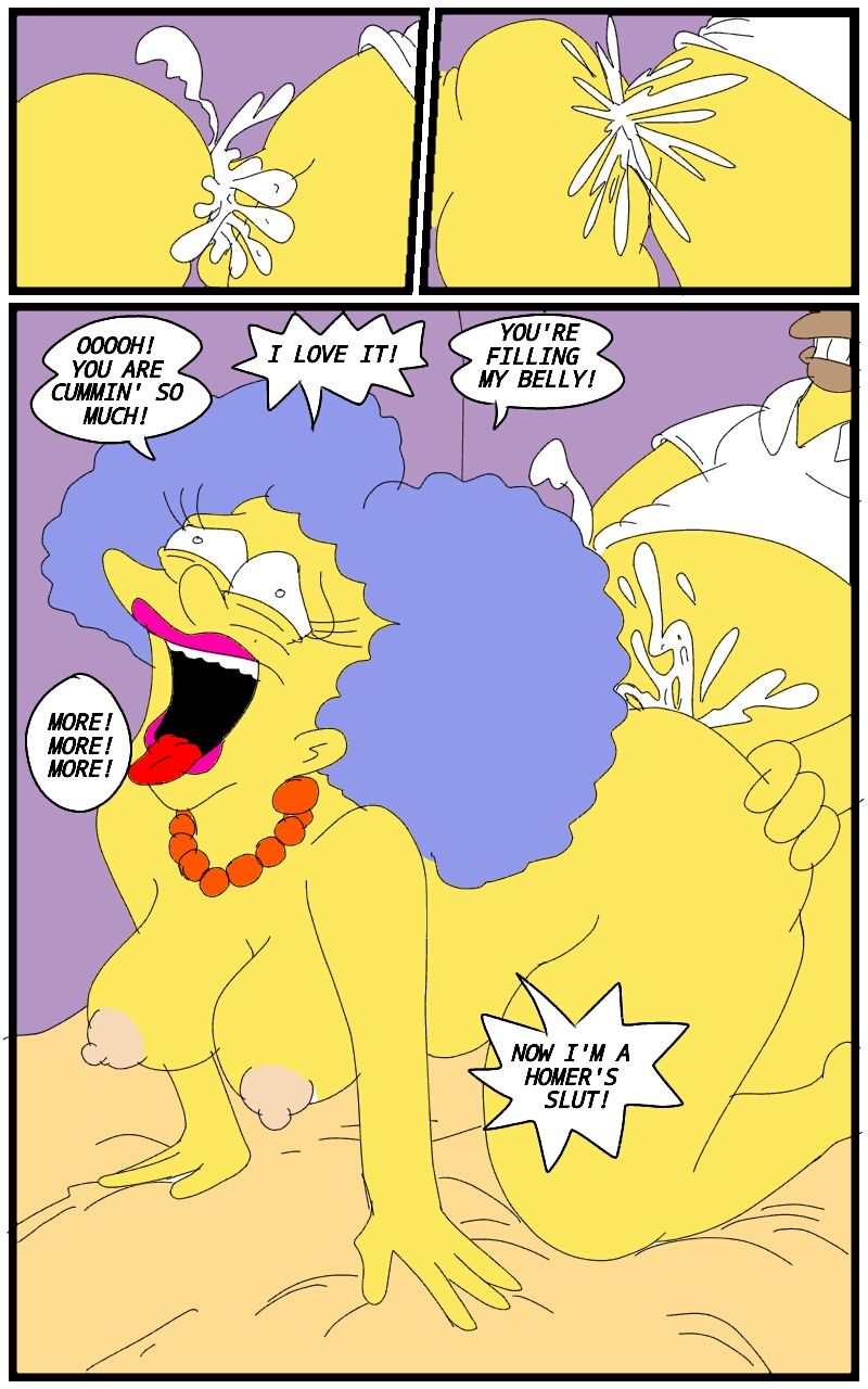 [maxtlat] Selma's Struggle - The Simpsons page 10