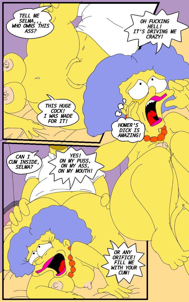 [maxtlat] Selma's Struggle - The Simpsons page 9