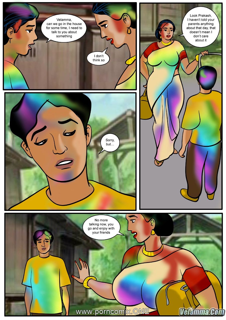 Velamma Episode 8 - Holi page 12
