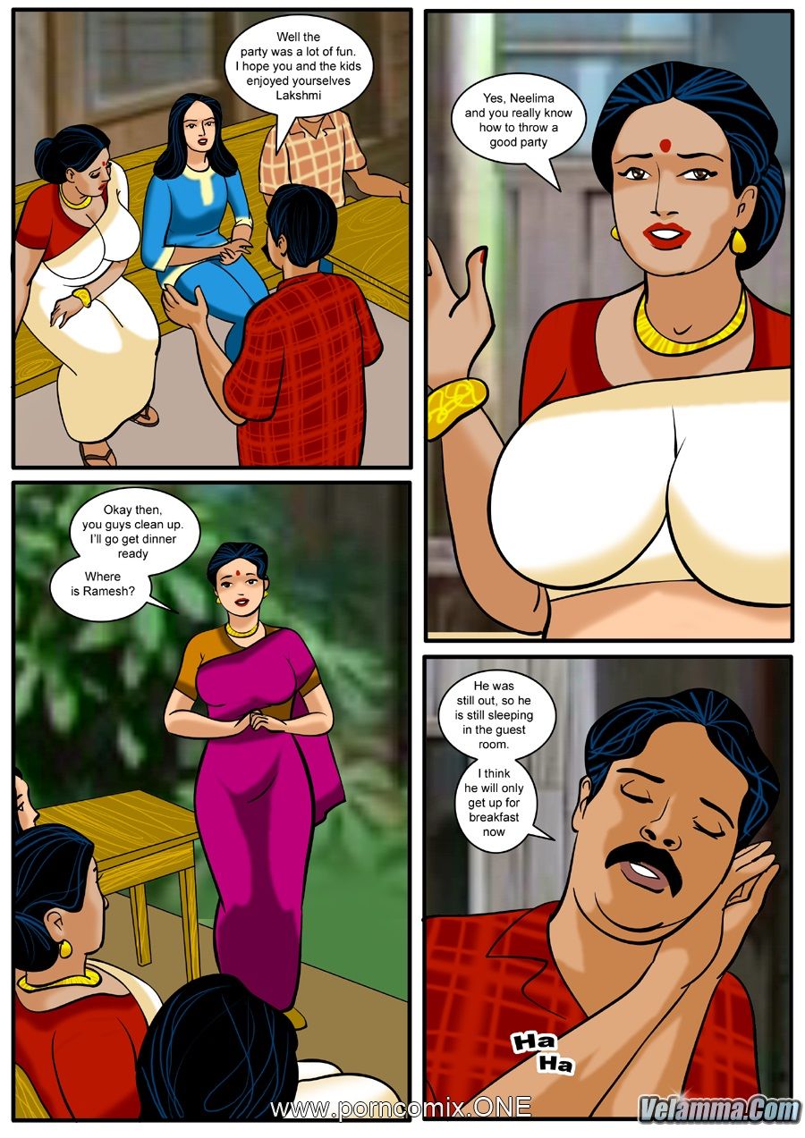 Velamma Episode 8 - Holi page 19