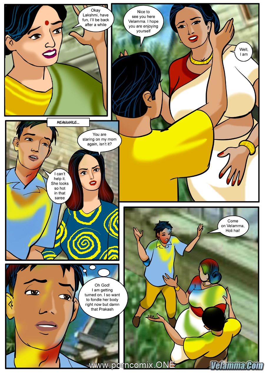 Velamma Episode 8 - Holi page 5