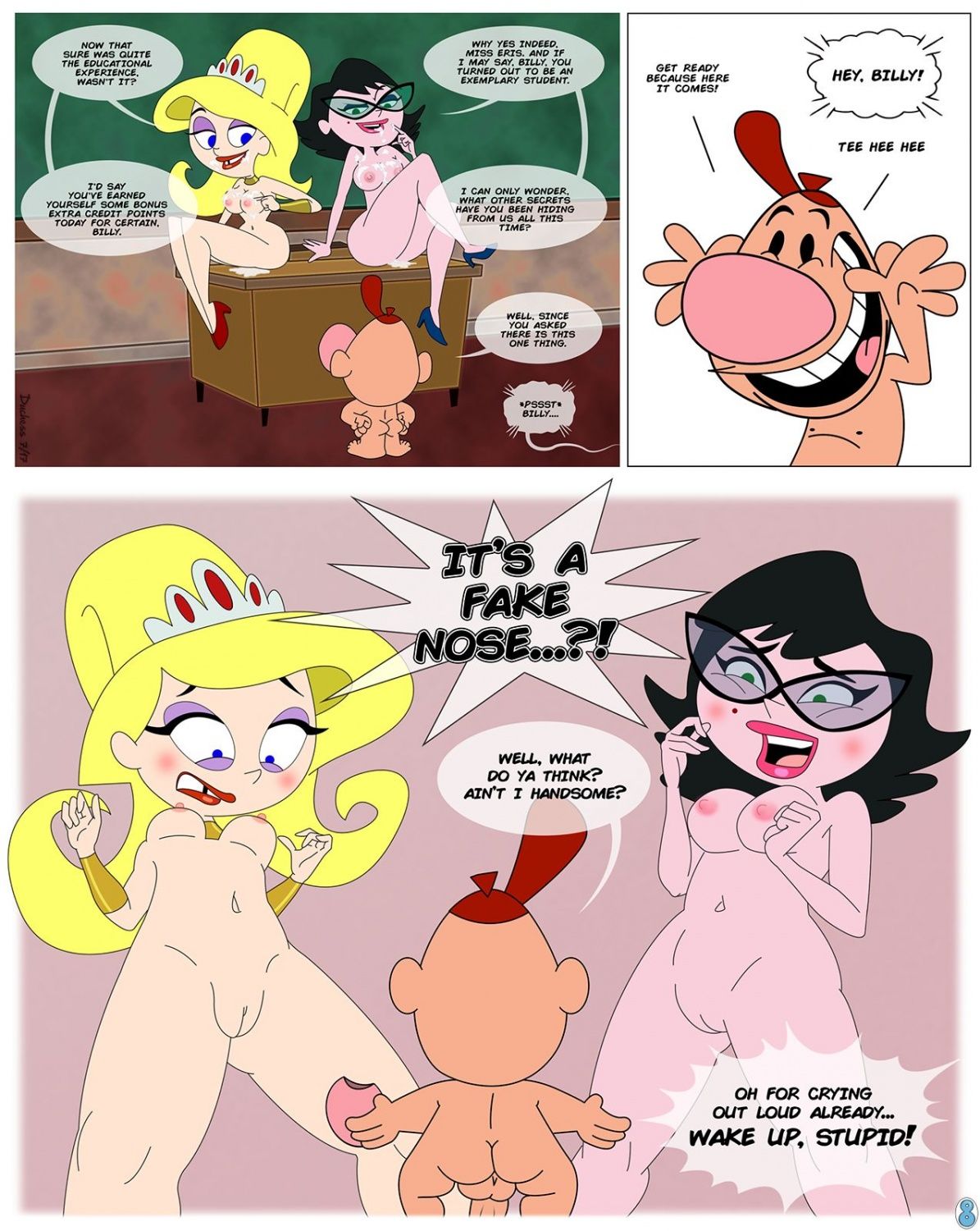 [Duchess] Billy and Mandy - Hot For Teacher page 8