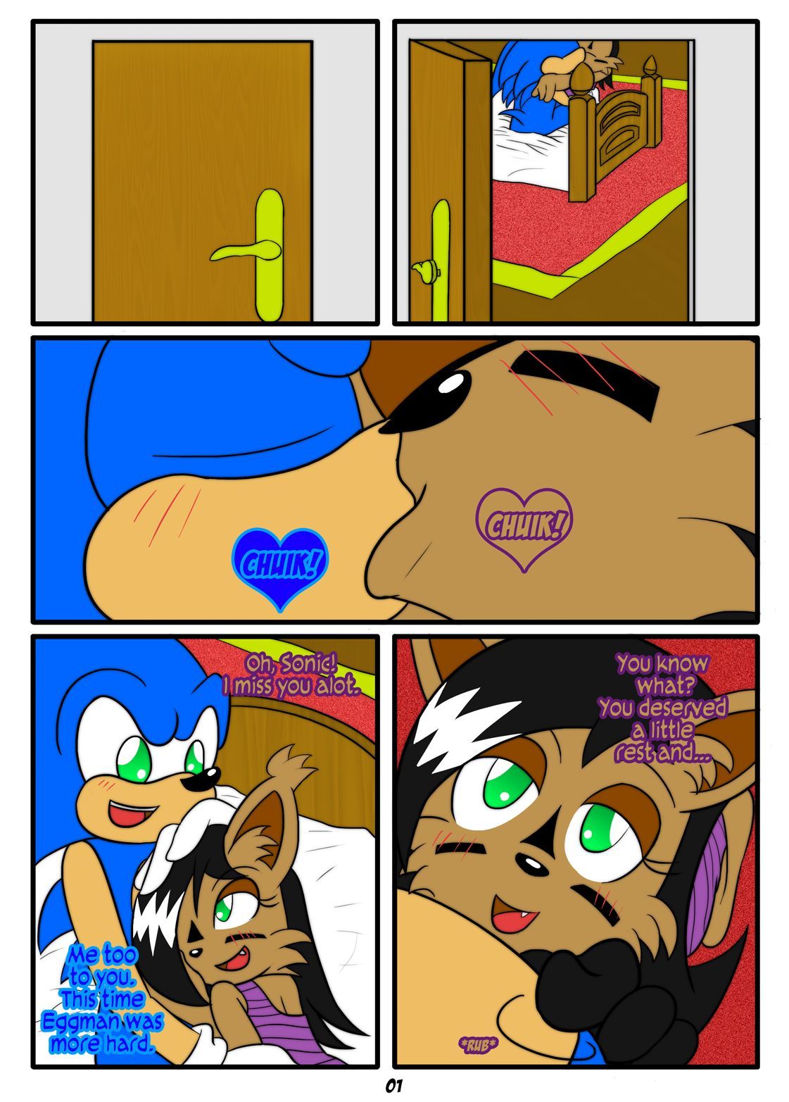 [Otakon] Sonic Love, Furry Cartoon page 3