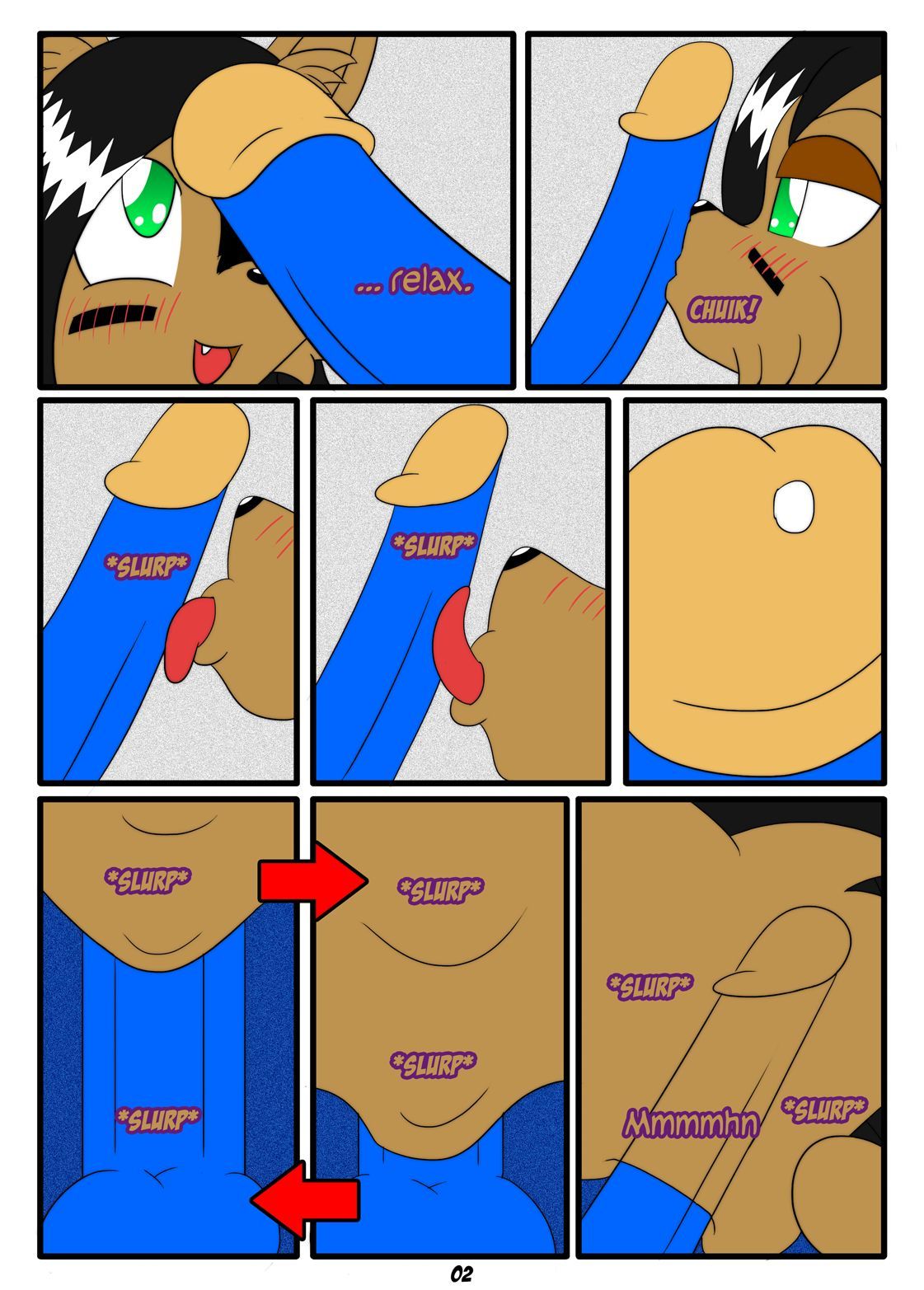 [Otakon] Sonic Love, Furry Cartoon page 4