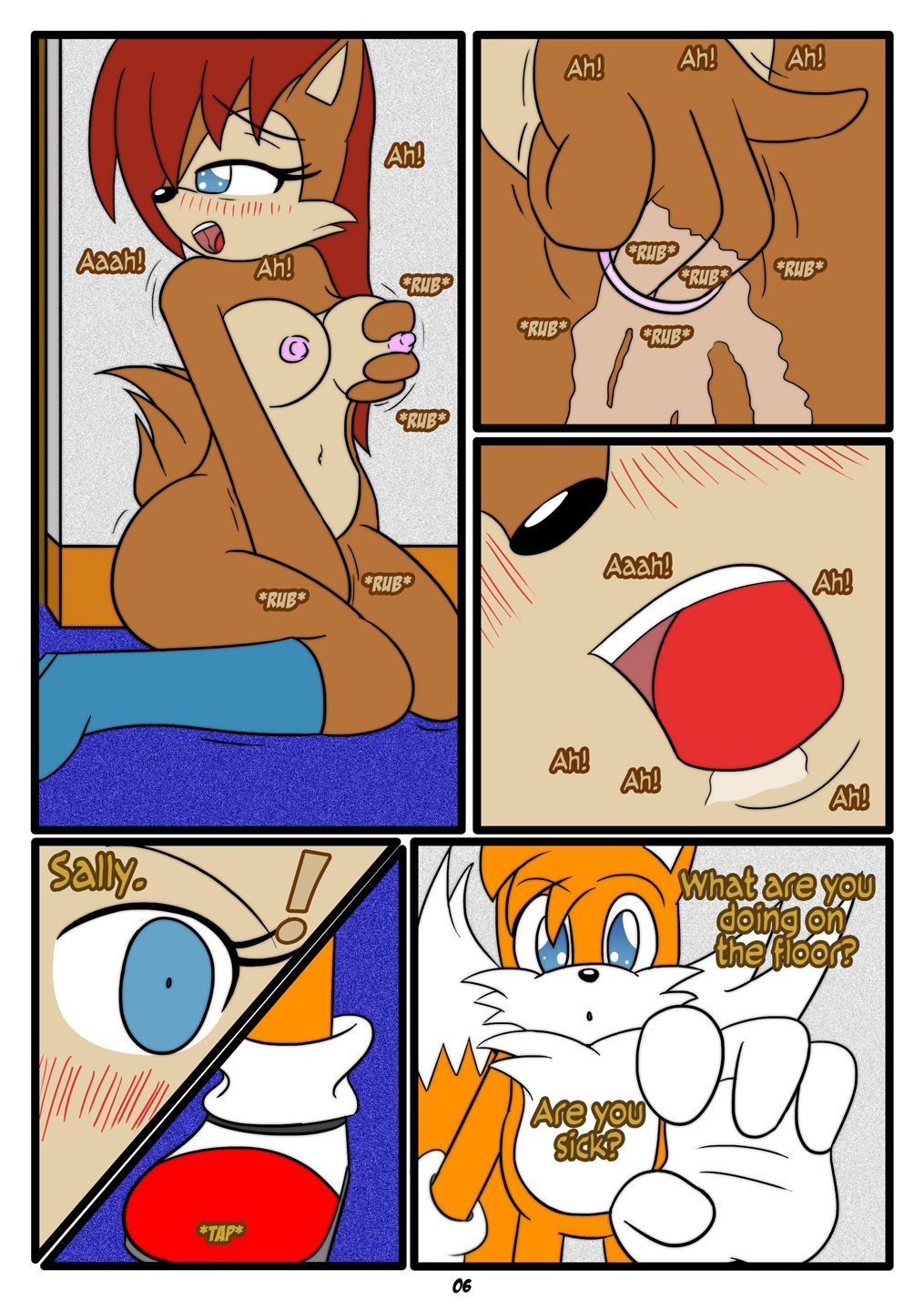 [Otakon] Sonic Love, Furry Cartoon page 8