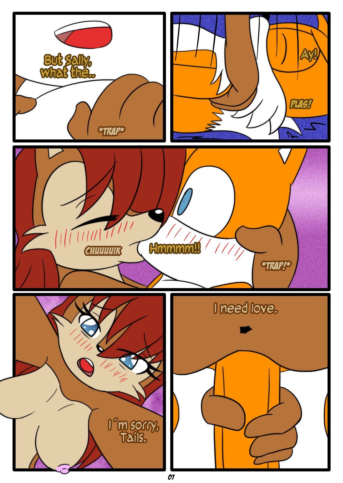 [Otakon] Sonic Love, Furry Cartoon page 9