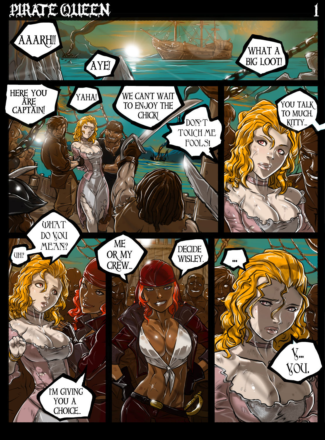 Ganassa - Pirate Queen, XXX page 1