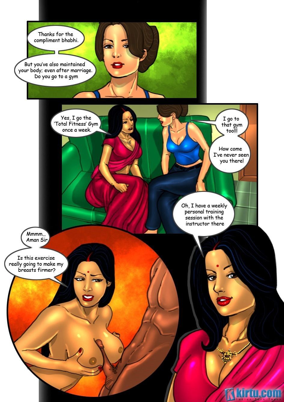 [Kirtu] Savita Bhabhi 20 - Sexercise page 3