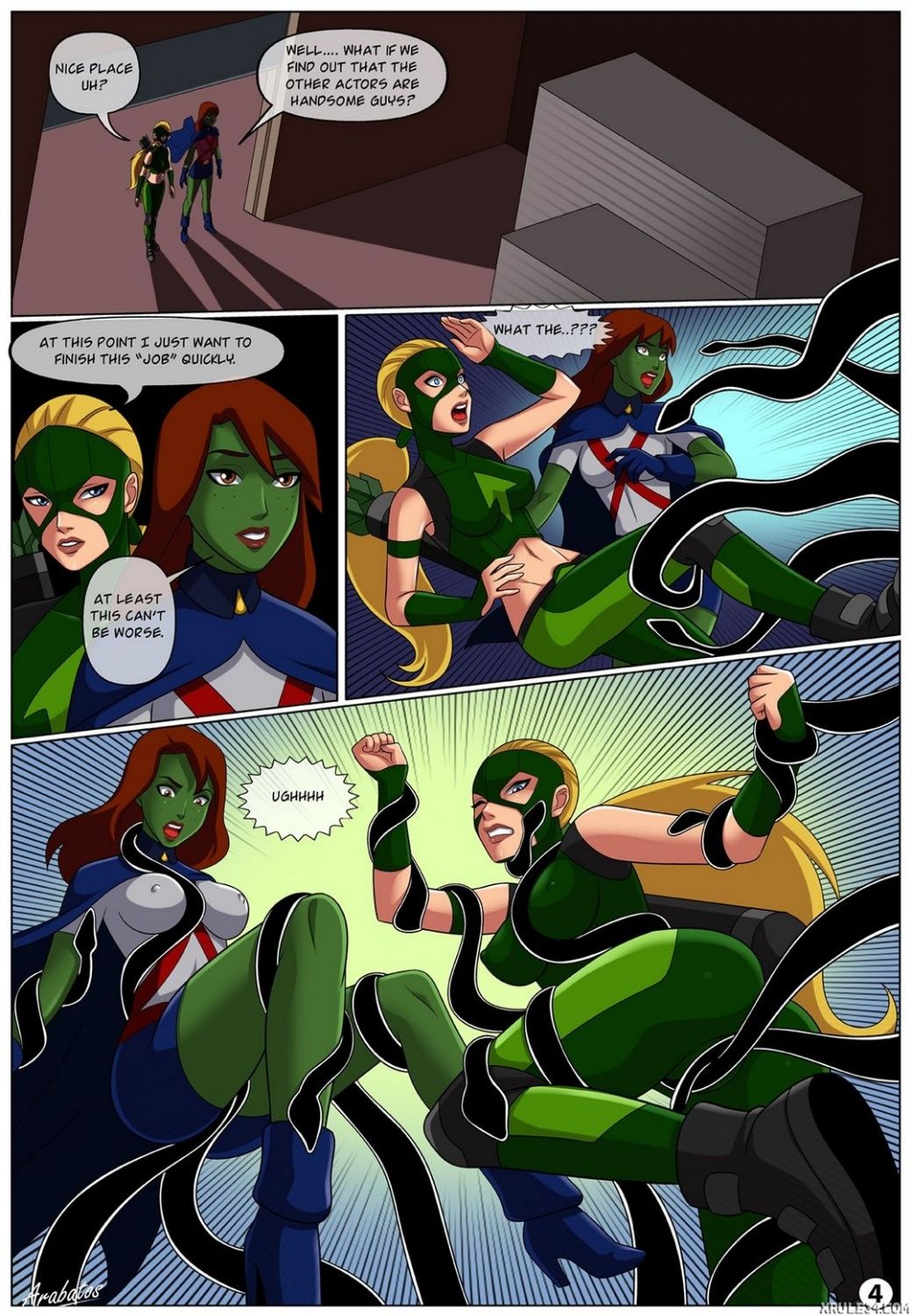[Arabatos] DC Universe - League of sex page 4