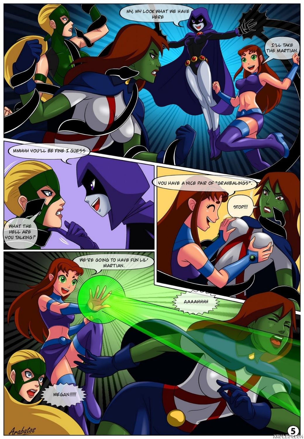 [Arabatos] DC Universe - League of sex page 5