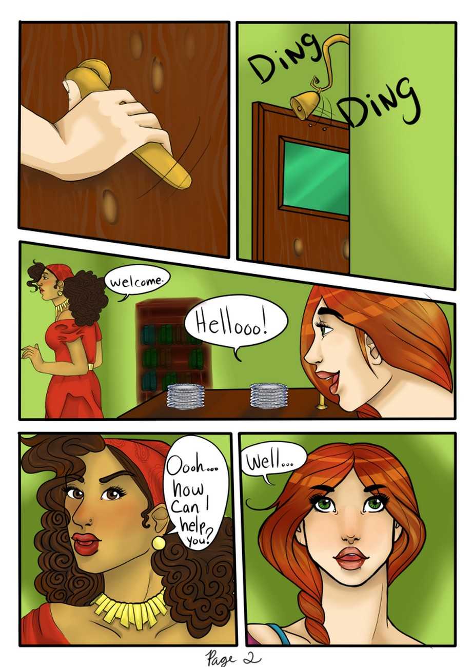 Lilly Finding Love In Spooky Town 1 page 3