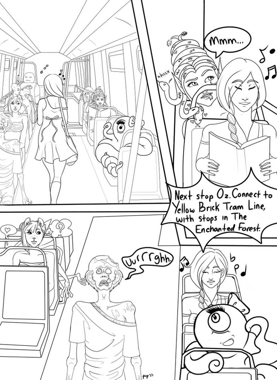 Lilly Finding Love In Spooky Town 1 page 34