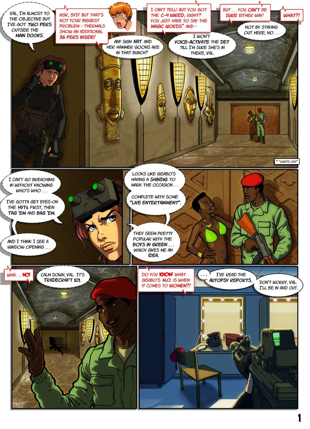 Sydney and Gisabo - Studio-Pirrate page 2