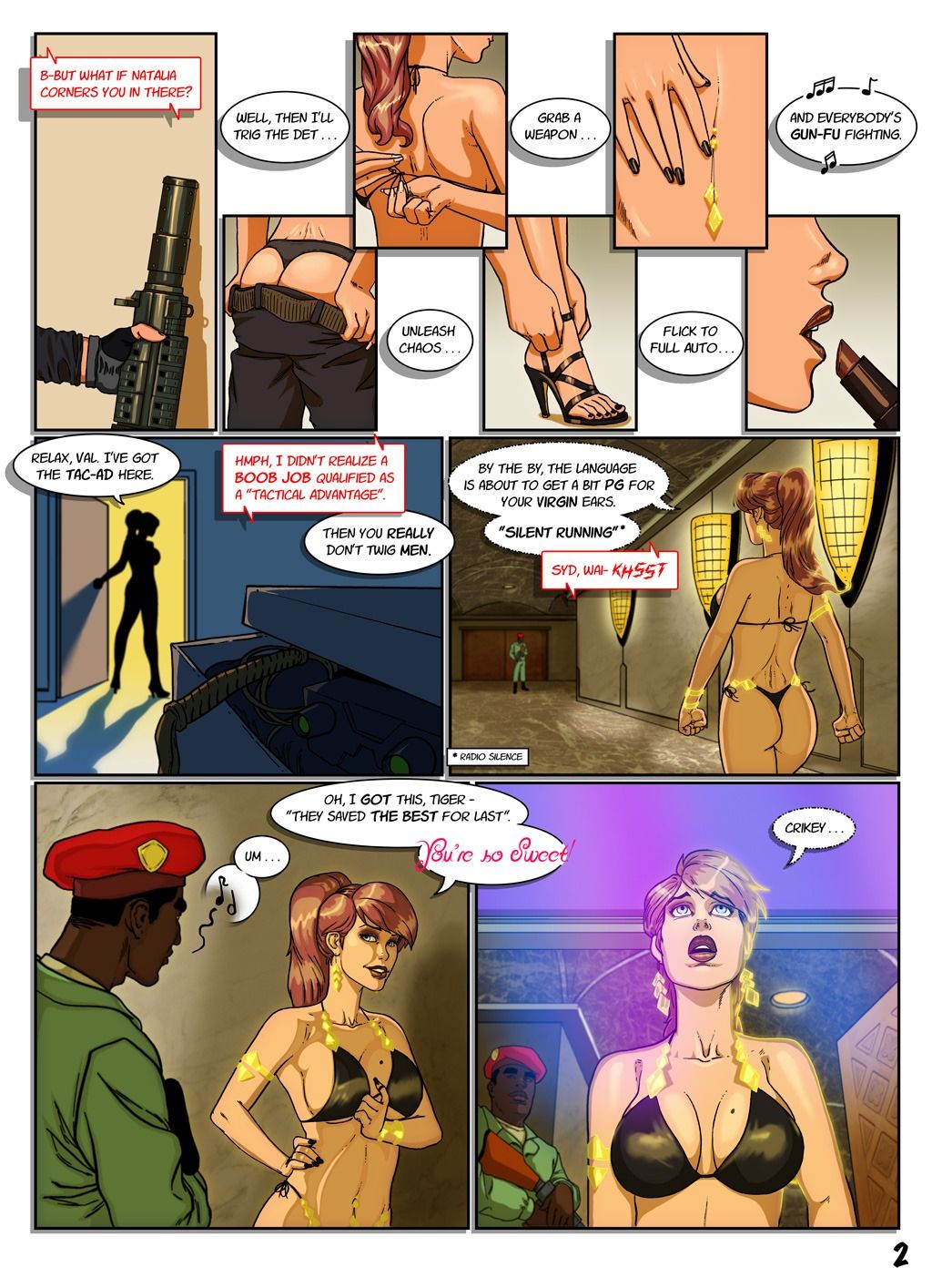 Sydney and Gisabo - Studio-Pirrate page 3