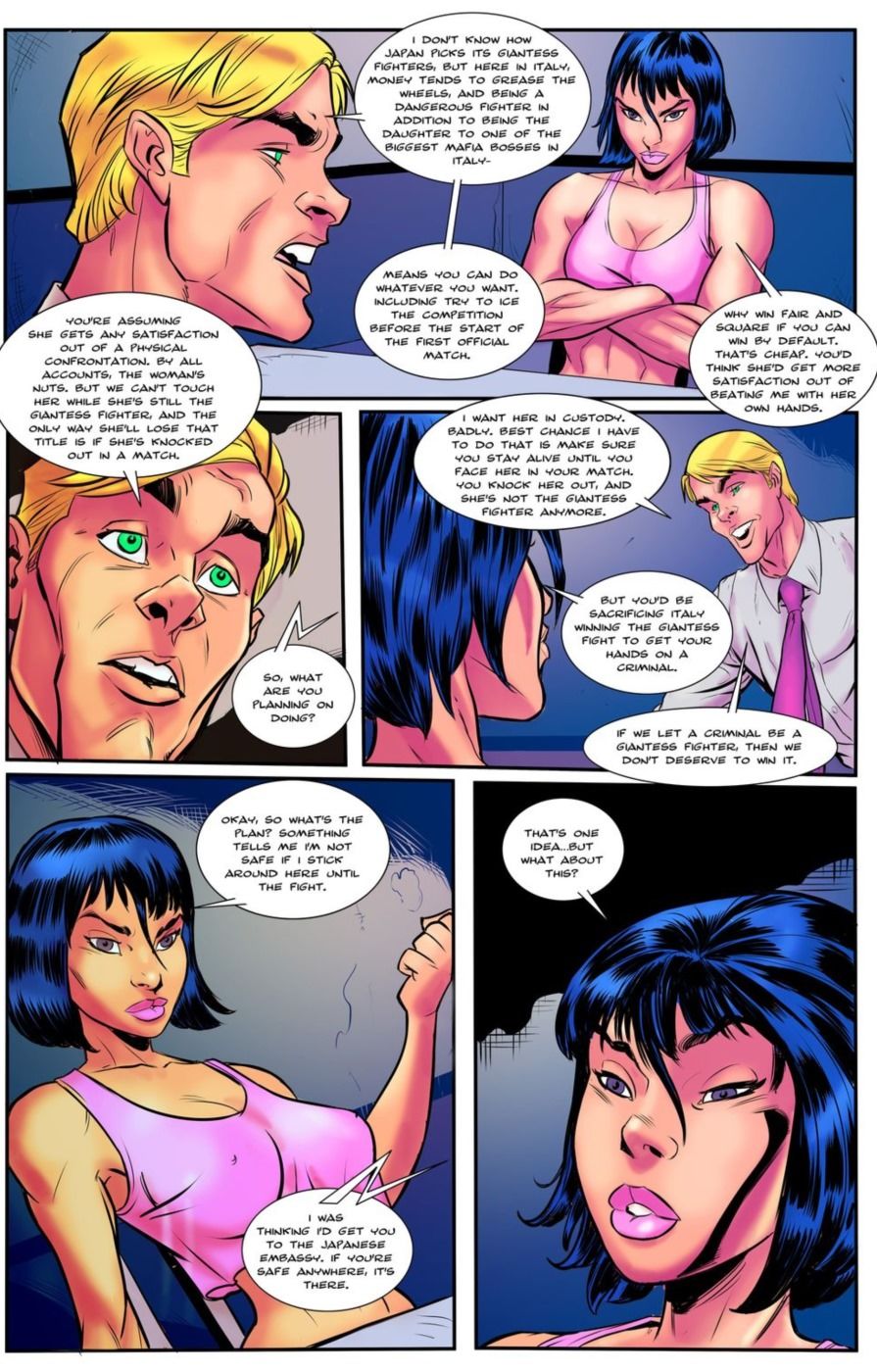 The Giantess Fight page 10