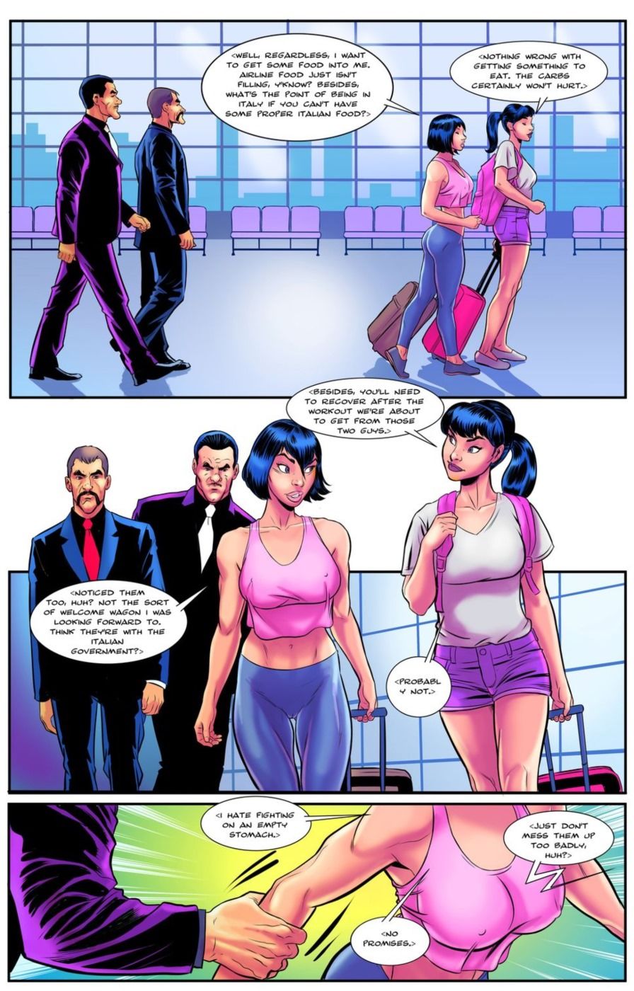 The Giantess Fight page 6