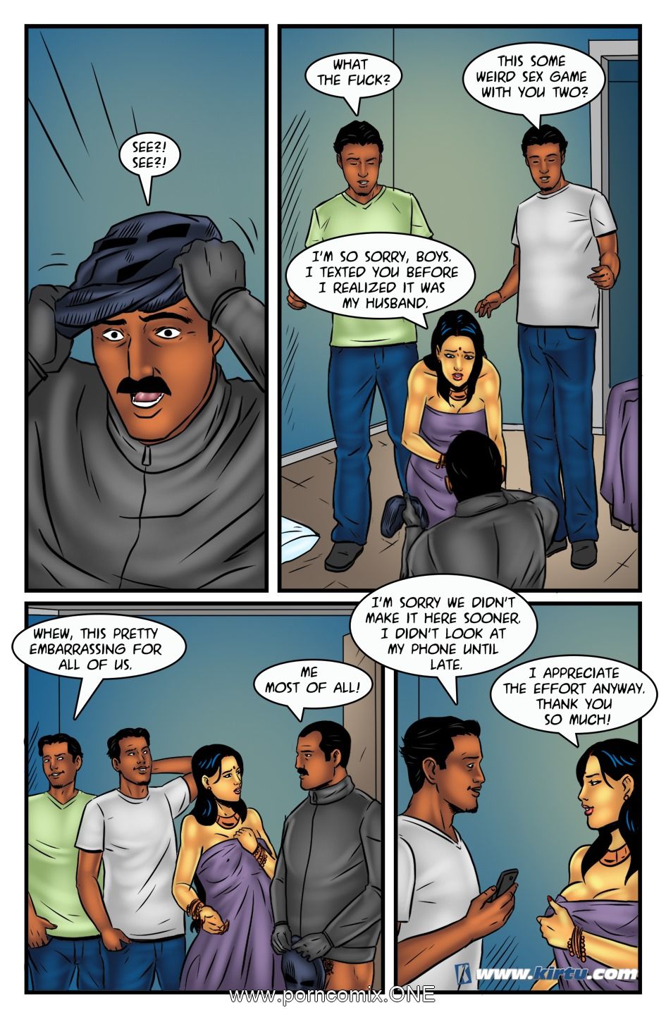 Savita Bhabhi 49 - Bedroom Intruder page 30