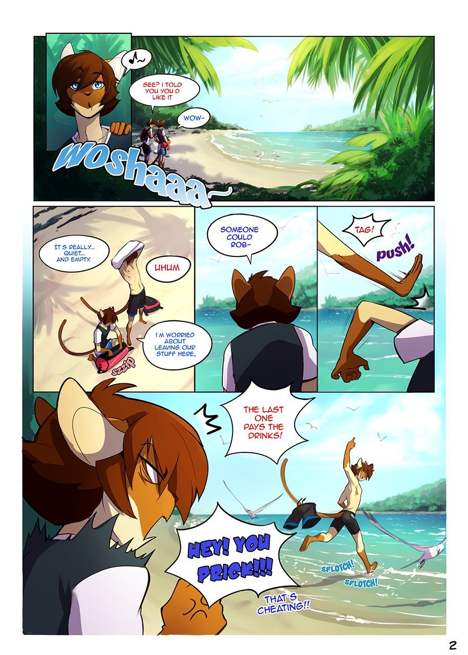 Cats Love Water page 3
