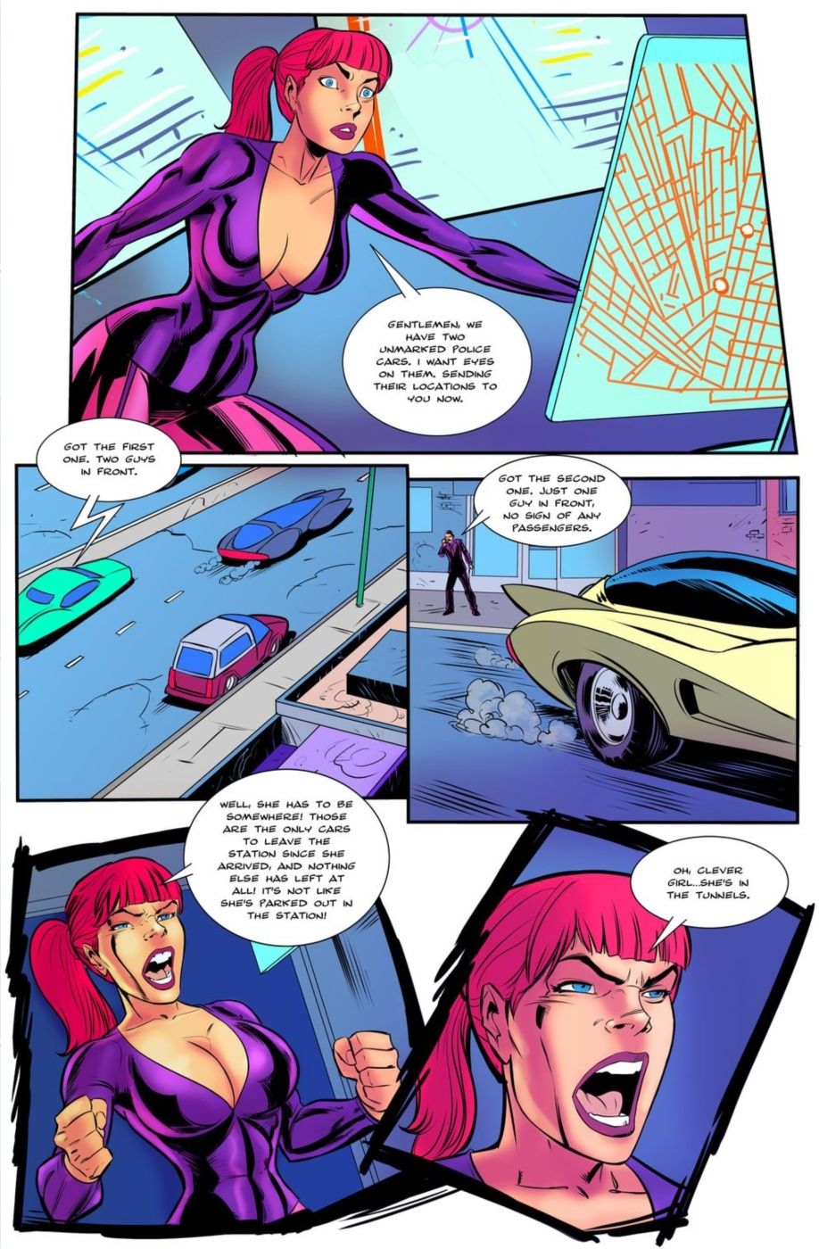 The Giantess Fight Round One 2 page 5