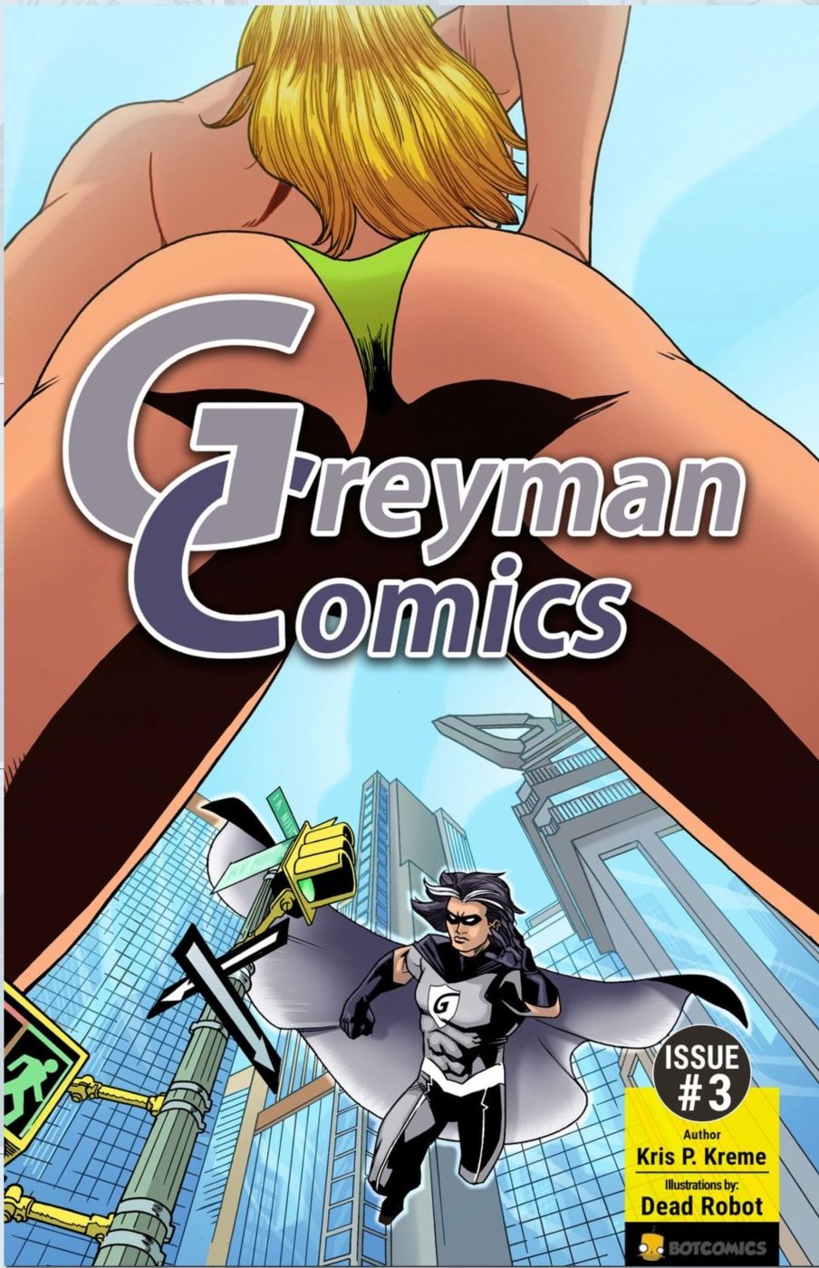 Greyman Comics 3 page 1