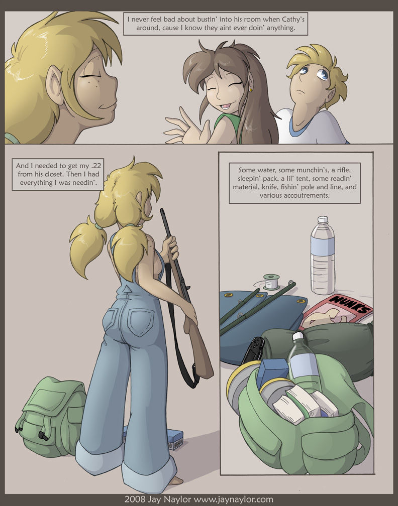 The Adventures of Huckleberry Ann page 22